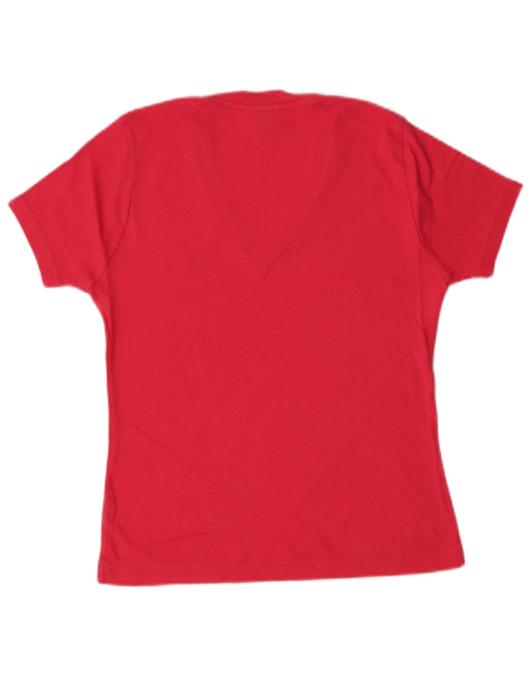 Camiseta feminina LACOSTE tamanho superior 42 grande algodão rosa