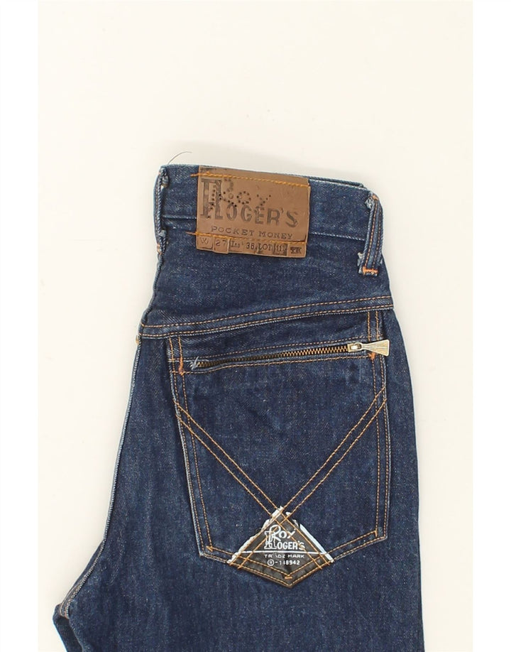 ROY ROGERS Womens Straight Jeans W27 L26  Blue Cotton Vintage Roy Rogers and Second-Hand Roy Rogers from Messina Hembry 