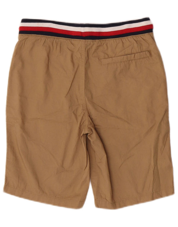 Tommy Hilfiger Boys Chino Shorts 12-13 anos médio W26 algodão bege