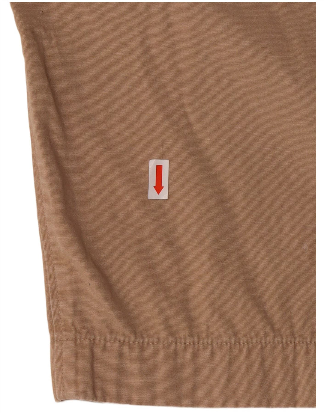 J. Crew Mens Rivington Chino Shorts W29 Pequeno Algodão Bege