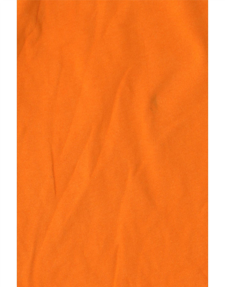 Camisa pólo masculina Sergio Tacchini laranja médio