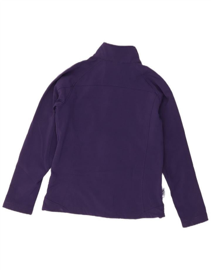 Mountain Warehouse Womens Tracksuit Top Jacket UK 10 Pequeno Roxo