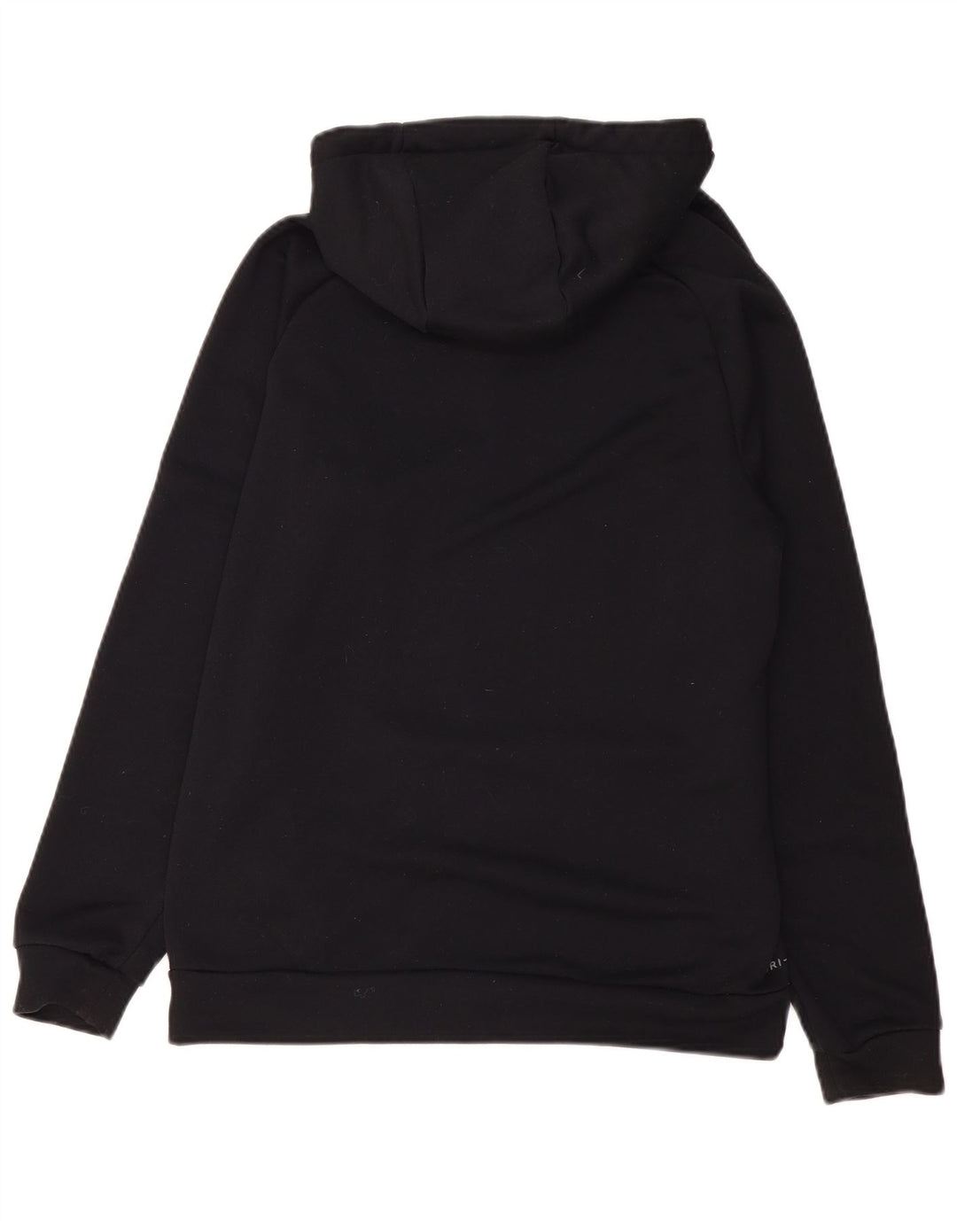 Suéter Nike masculino Dri Fit Graphic com capuz médio preto poliéster