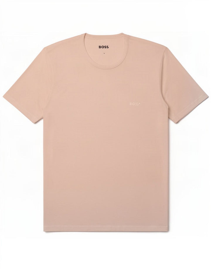 Camiseta masculina Hugo Boss grande algodão branco