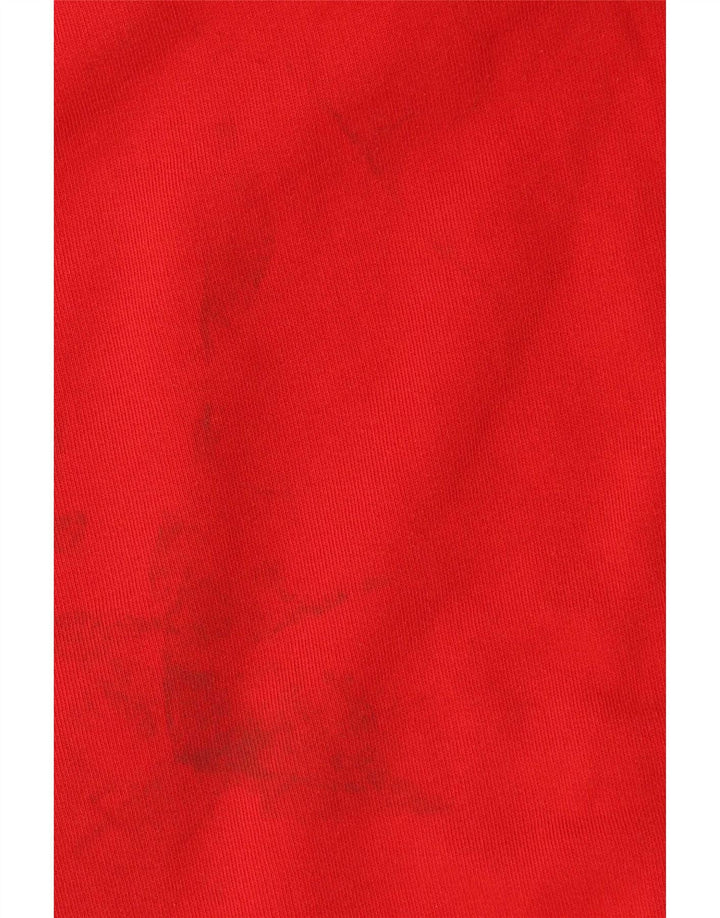 Nike Mens Graphic Hoodie Jumper Médio Algodão Vermelho