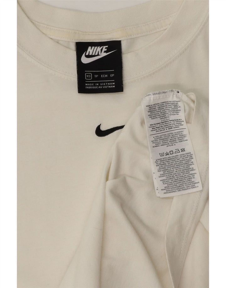 Camiseta masculina Nike Top XS algodão branco