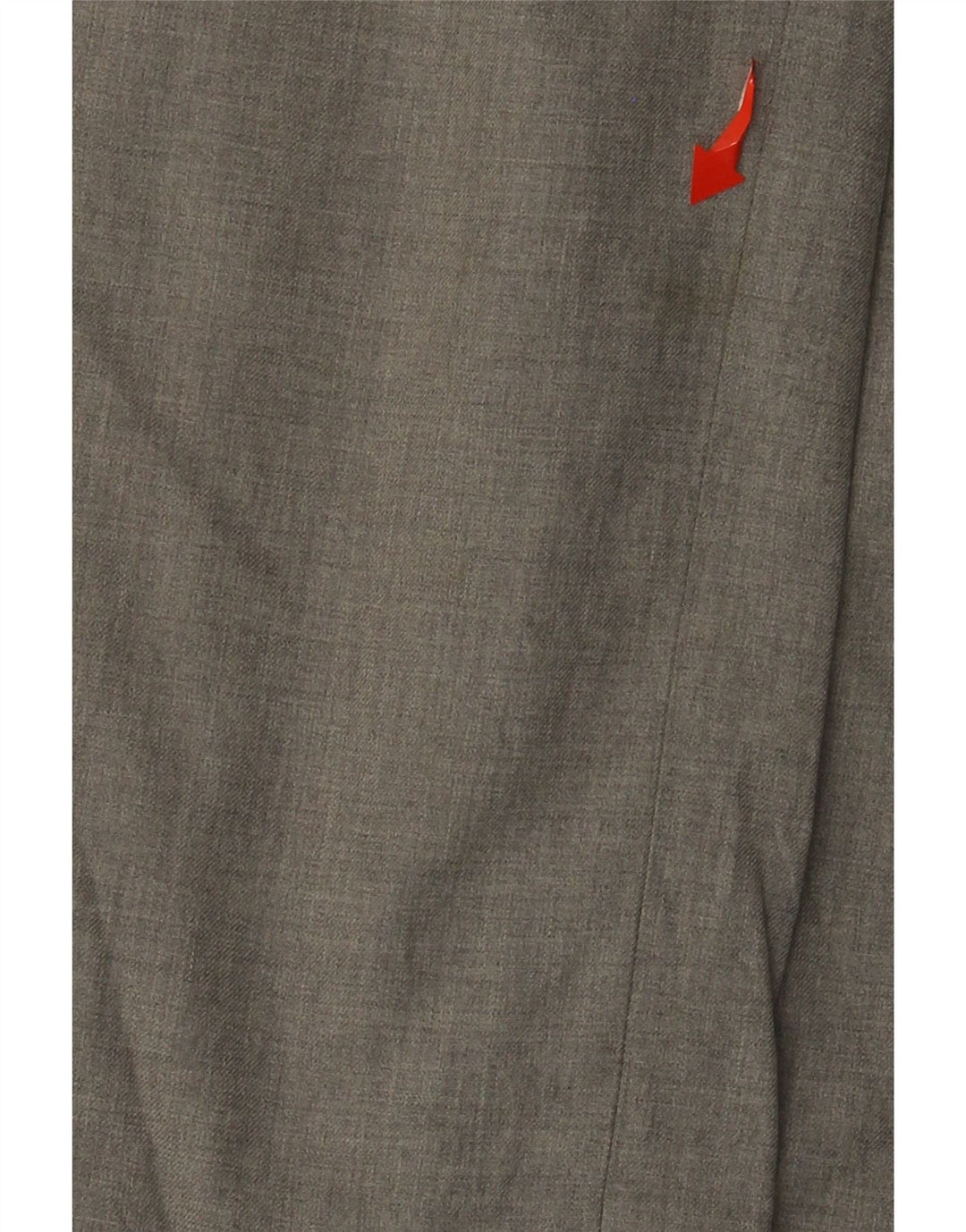 Calça chino reta masculina J. CREW BOWERY W31 L30 algodão cinza