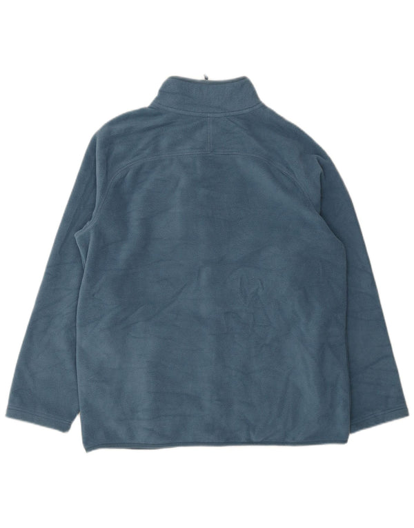 Jaqueta de lã masculina Marks & Spencer UK 38 poliéster azul médio