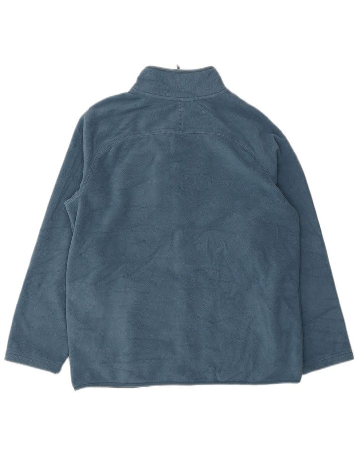 Jaqueta de lã masculina Marks & Spencer UK 38 poliéster azul médio