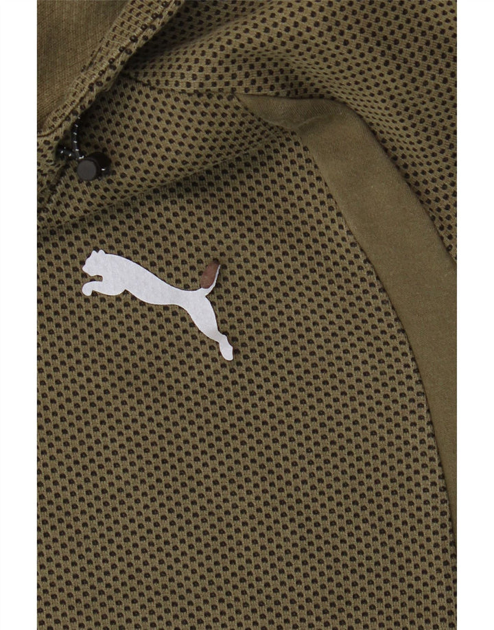 Nike Mens Hoodie Jumper Pequeno Caqui