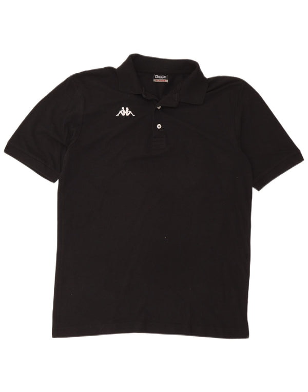 Camisa polo masculina Kappa XL algodão preto