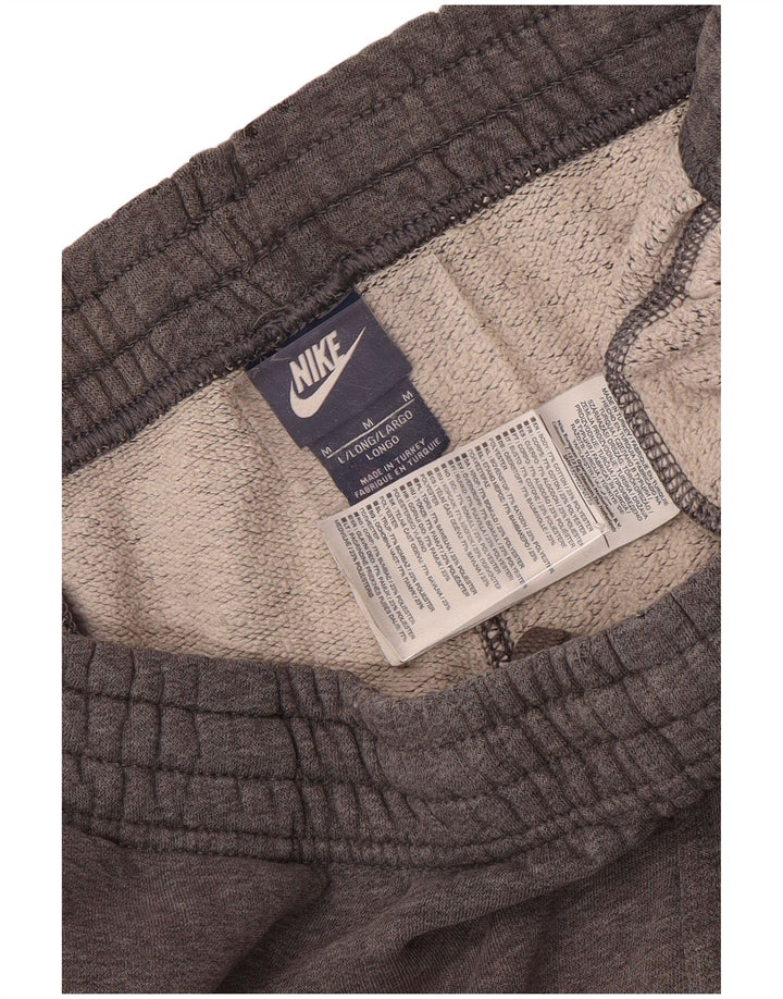 Calça de treino masculina Nike joggers cinza médio algodão