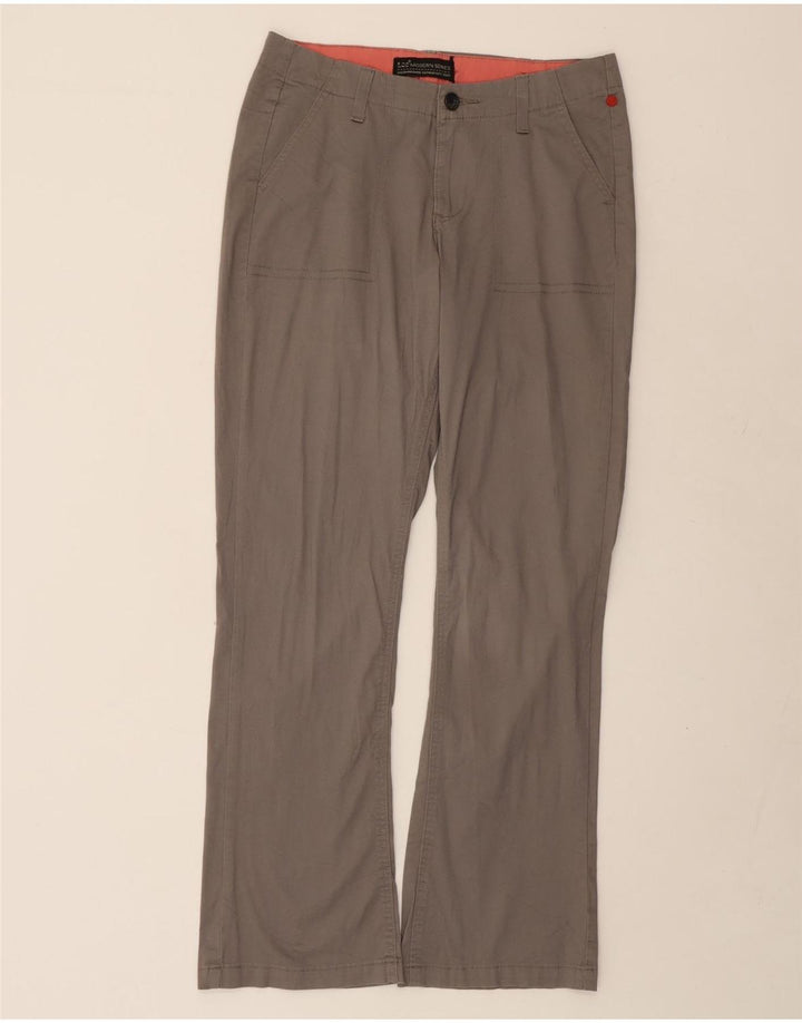 LEE Calça Chino Feminina Modern Series Bootcut W30 L30 Cinza