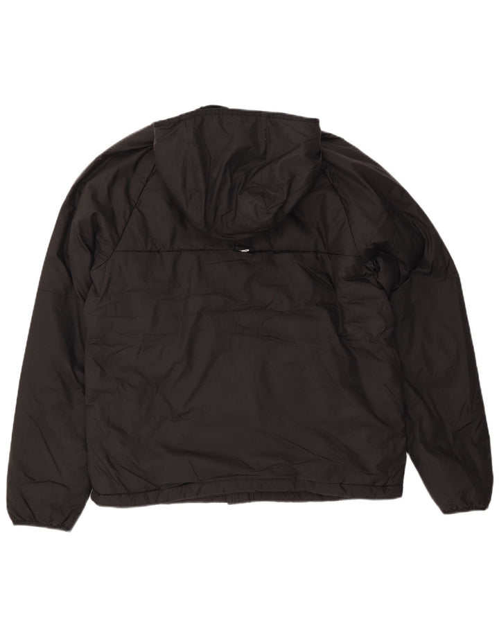 Jaqueta corta-vento masculina Nike Therma-Fit com capuz Reino Unido 38 Médio Preto