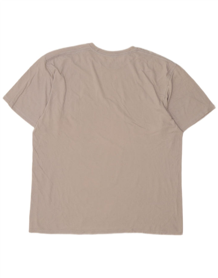 Camiseta masculina Hard Rock Cafe Rome Graphic Top XL algodão cinza