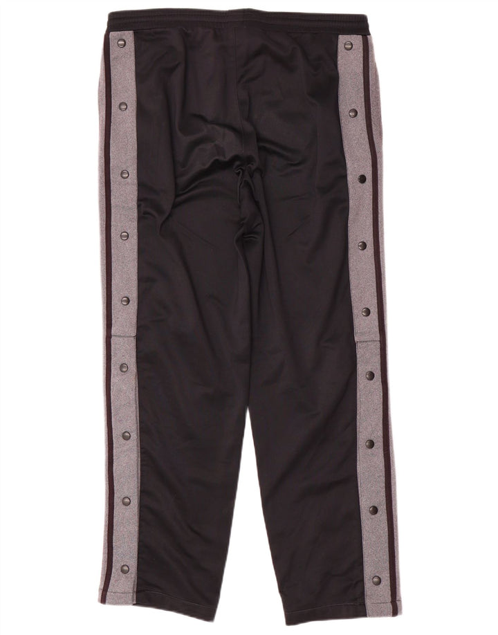 LOTTO masculino gráfico completo agasalho pequeno preto colorblock poliéster