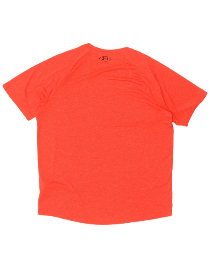 Camiseta masculina Under Armour Heat Gear Top XL poliéster vermelho
