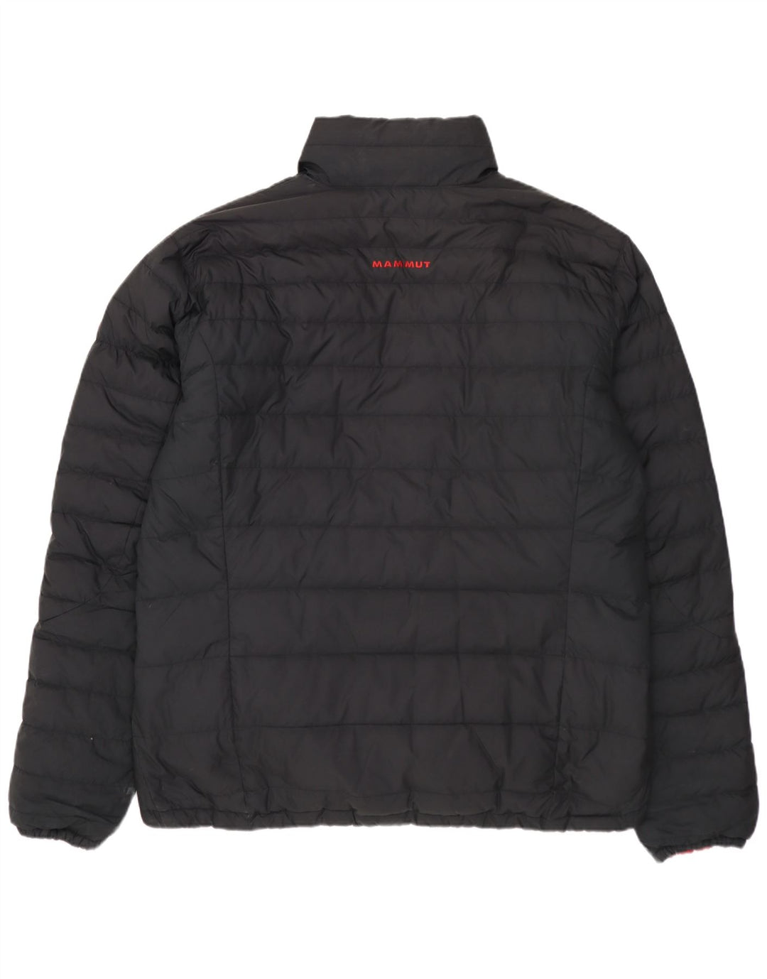 Jaqueta acolchoada reversível masculina Mammut UK 40 grande poliéster preto