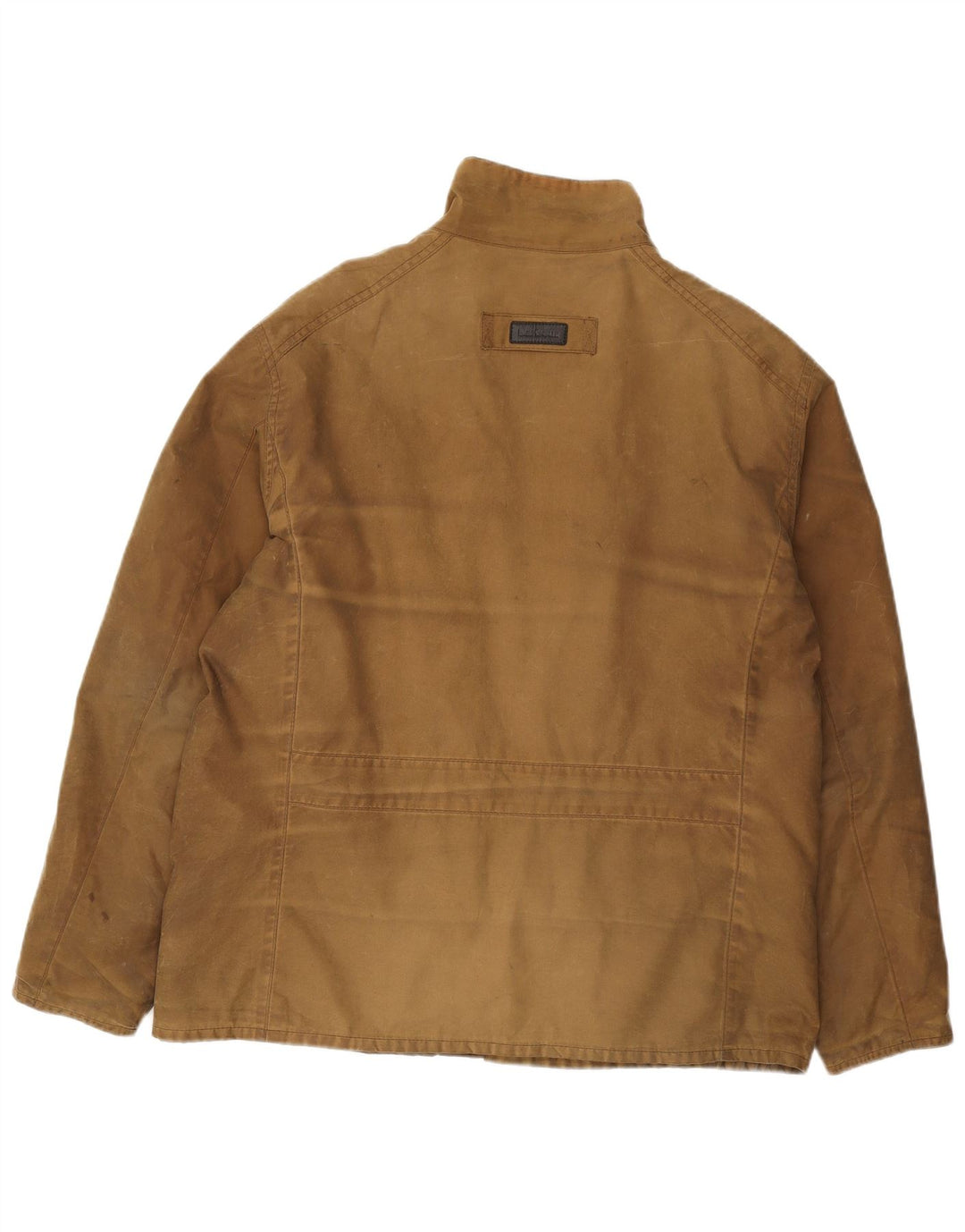 Jaqueta masculina de algodão encerado Barbour Reino Unido 40 grande algodão marrom