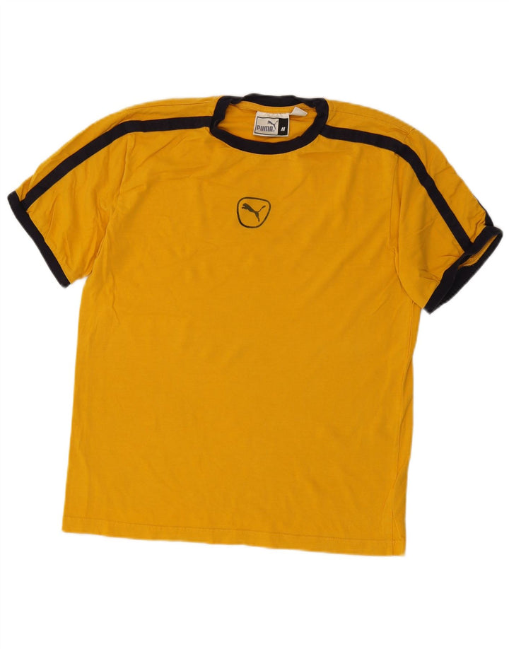Puma Camiseta Masculina Top Amarelo Médio