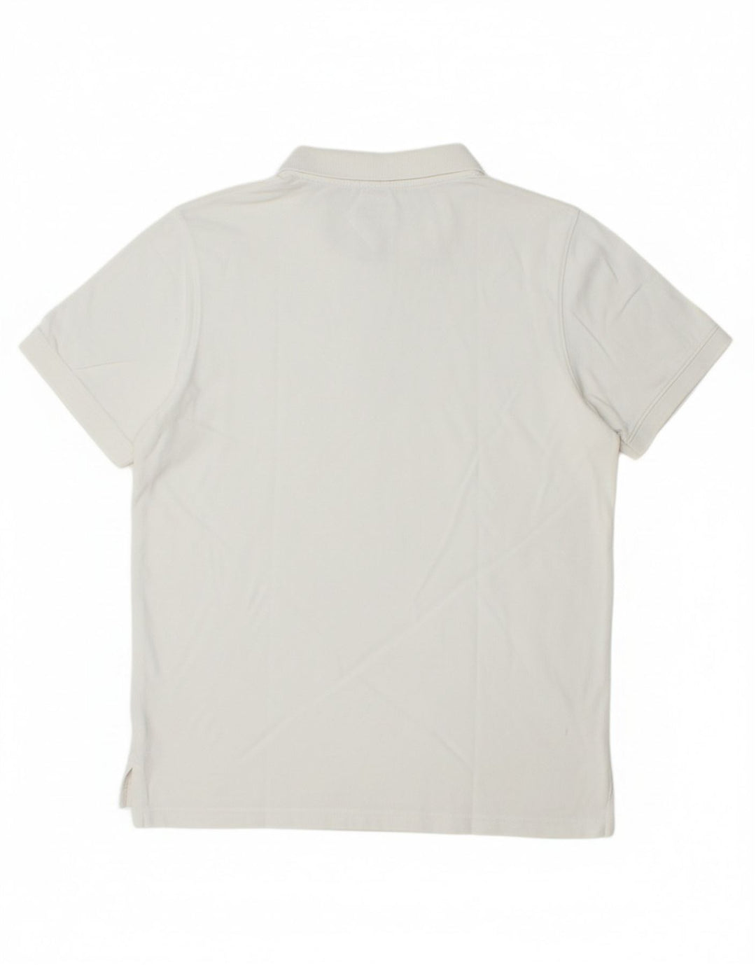 Camisa polo masculina TOMMY HILFIGER grande algodão branco