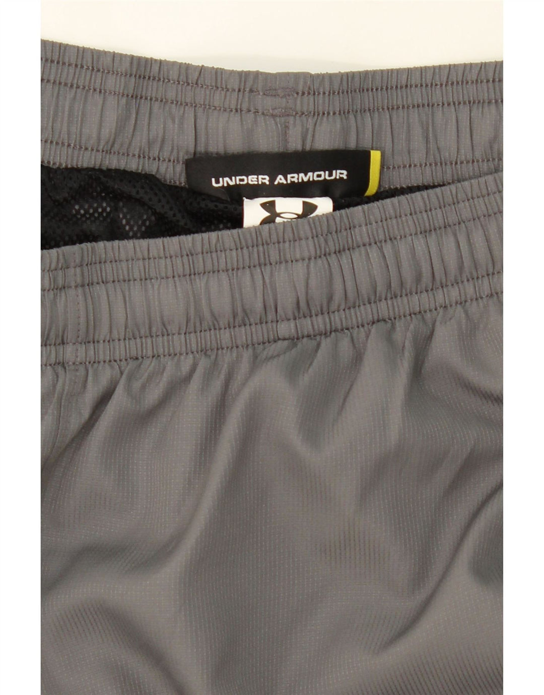 Calça de treino masculina UNDER ARMOUR em poliéster cinza médio Colourblock