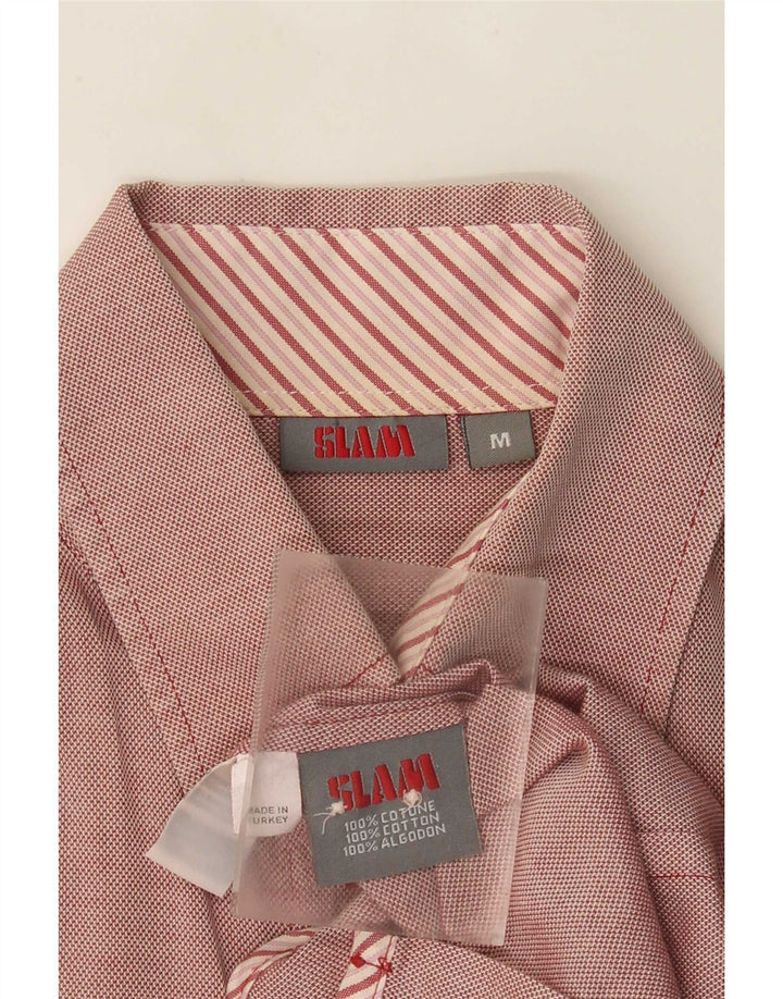 Camisa feminina Slam UK 12 algodão vermelho médio