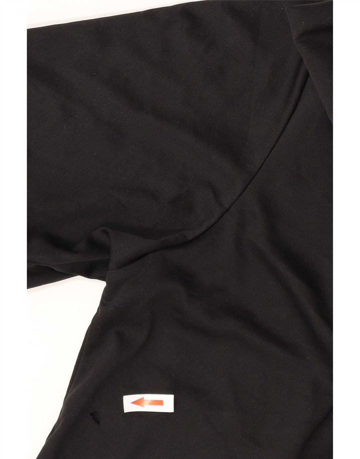 Camiseta Adidas Masculina Climalite Top Pequena Listrada Preta
