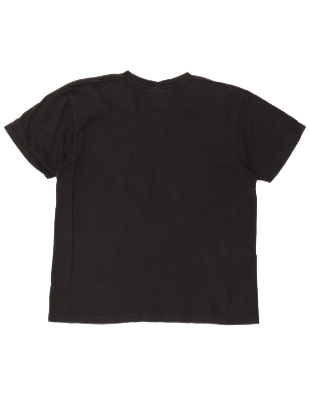 Camiseta masculina Champion de algodão preto médio
