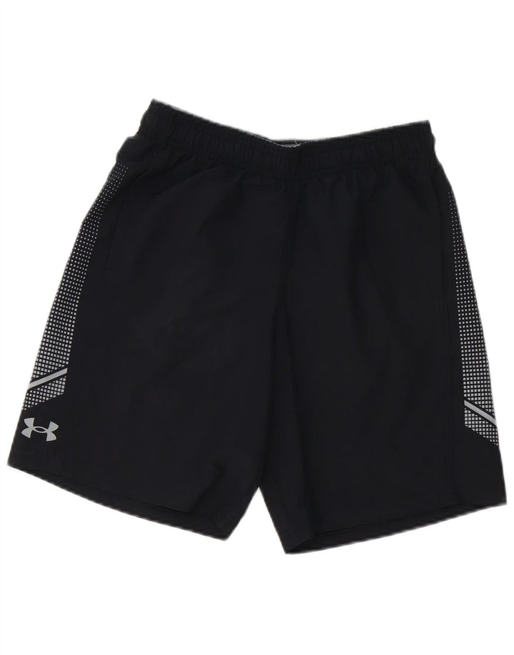 Under Armour Boys Sport Shorts 11-12 Anos Grande Poliéster Preto