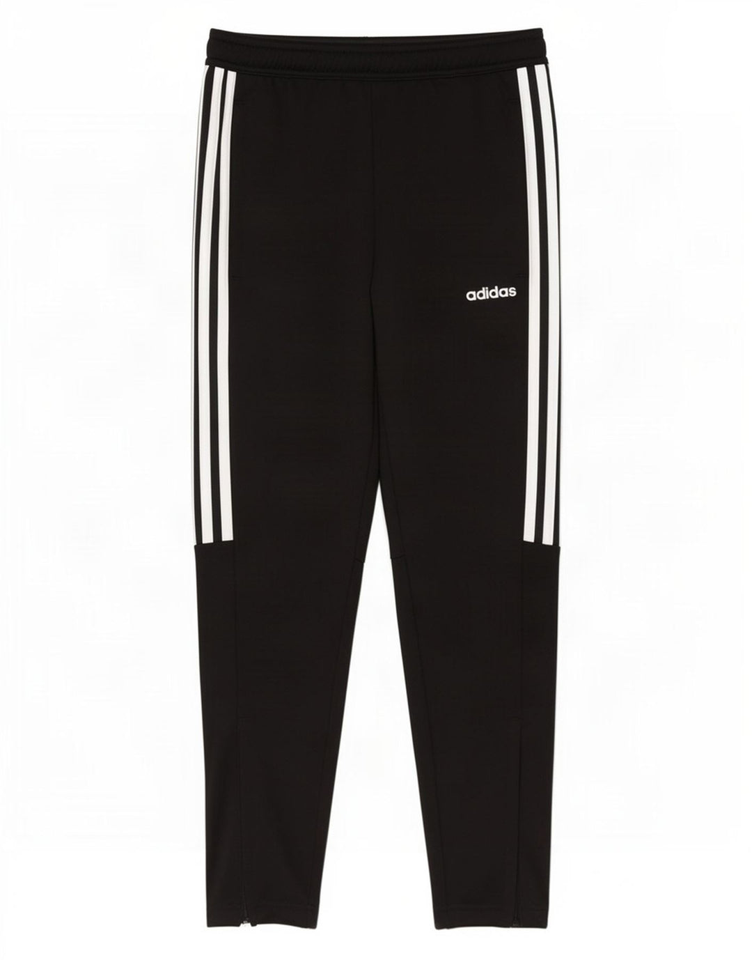 Calças de treino Adidas meninos 11-12 anos poliéster preto