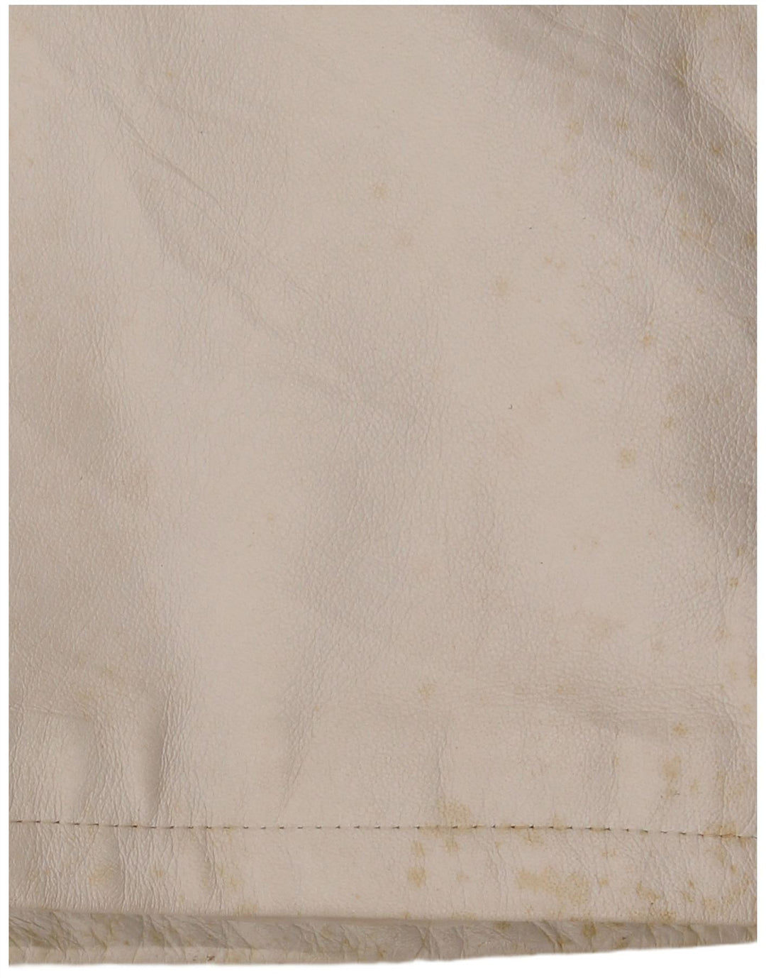 Jaqueta feminina de couro com capuz CONBIPEL IT 42 couro branco médio