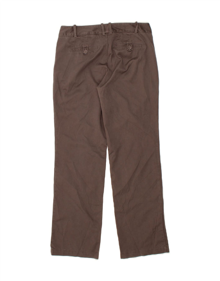 DOCKERS Womens Straight Chino Trousers US 8 Medium W30 L32 Brown Cotton Vintage Dockers and Second-Hand Dockers from Messina Hembry 