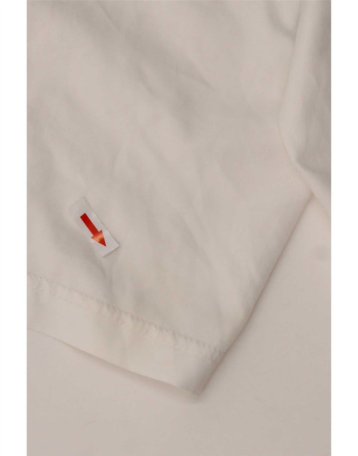 Asics Mens Sport Shorts Grande Branco Colourblock Poliéster