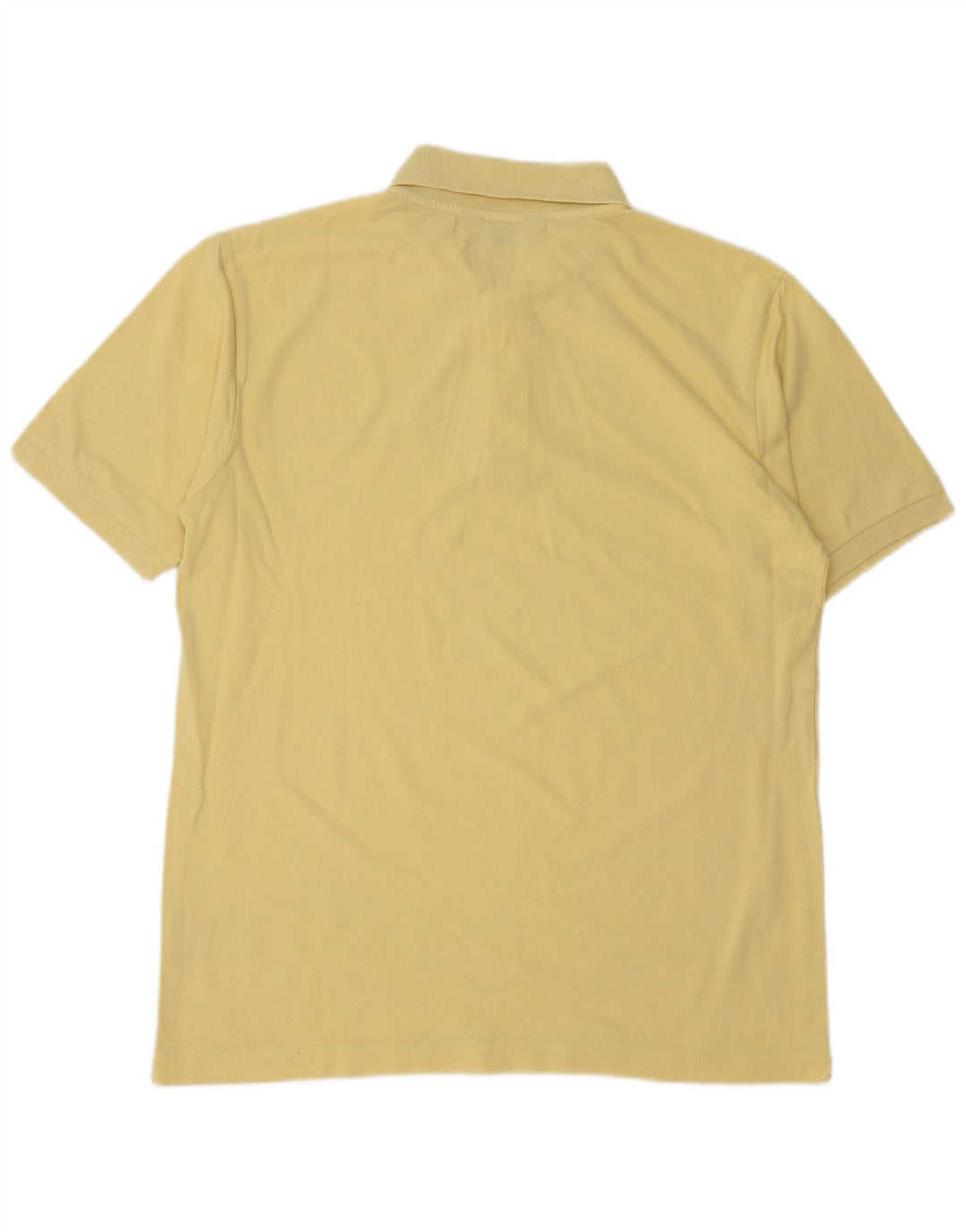 Camisa polo masculina Kappa grande algodão amarelo