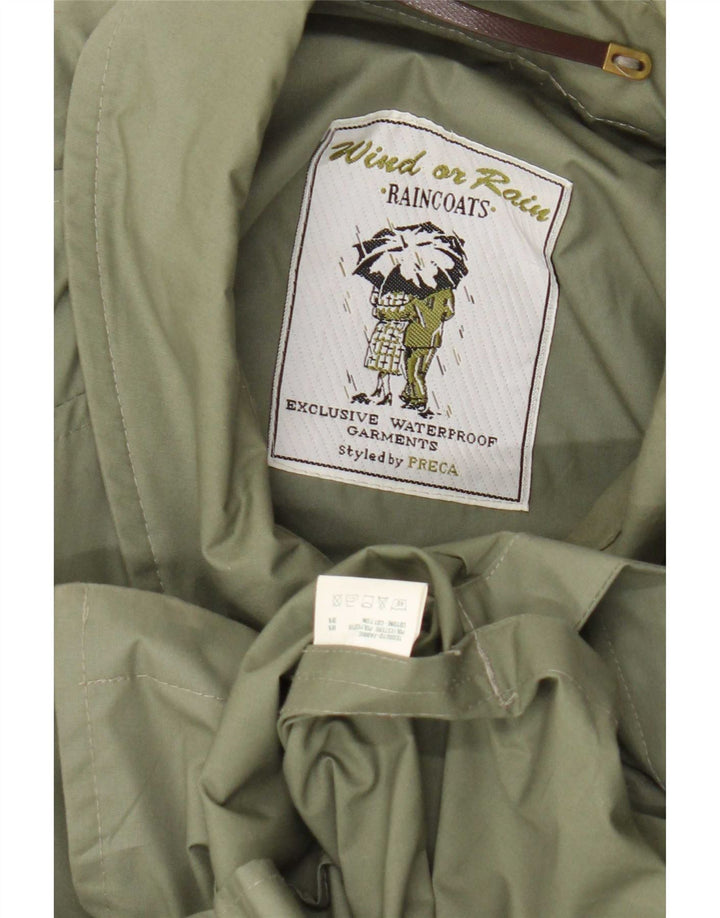 Capa de chuva masculina Preca UK 42 XL cáqui poliéster