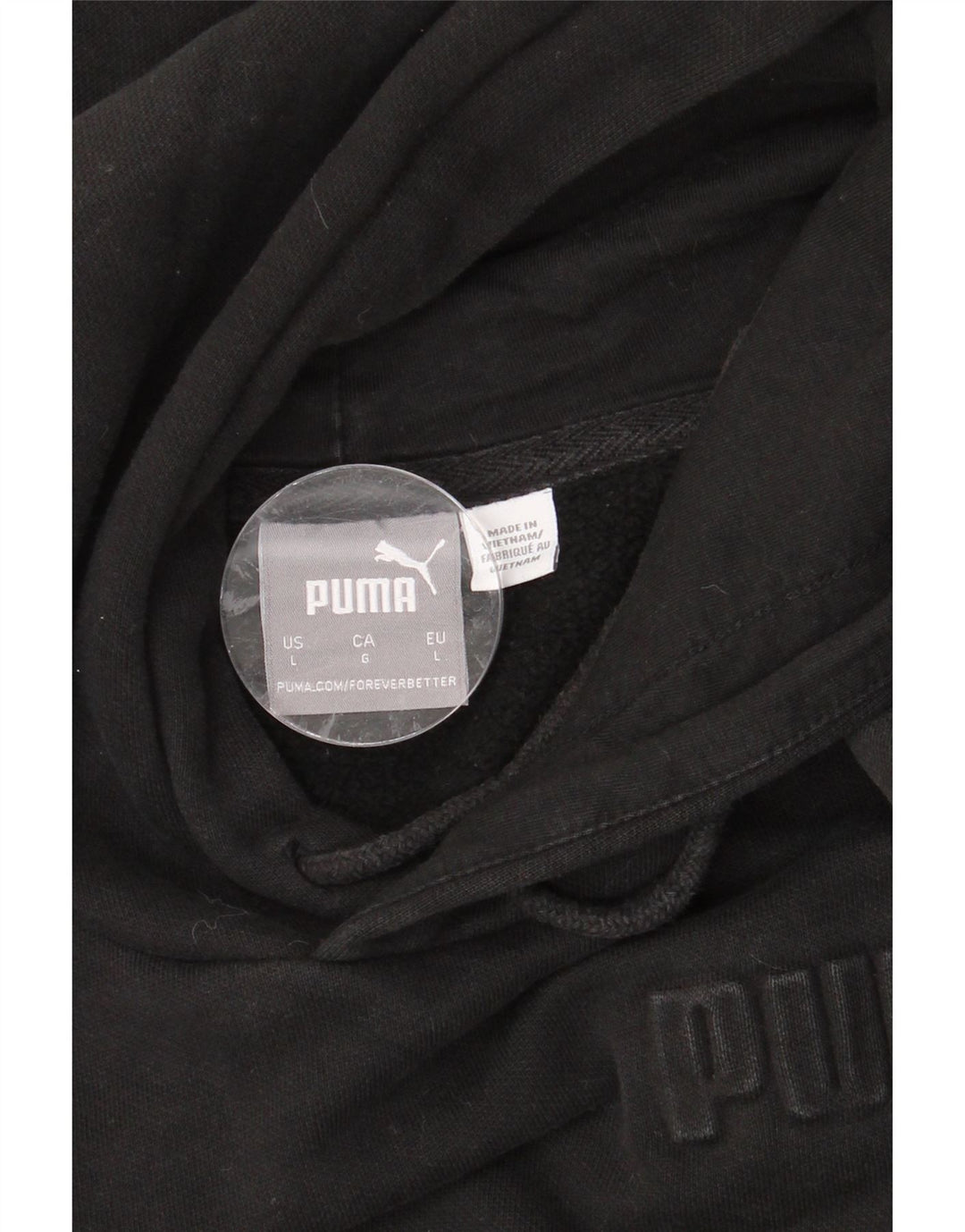 Jumper com capuz feminino grande PUMA UK 16 grande preto