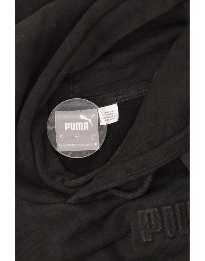 Jumper com capuz feminino grande PUMA UK 16 grande preto