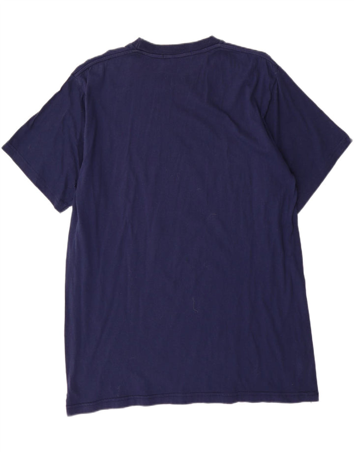 Camiseta masculina BENETTON azul marinho médio