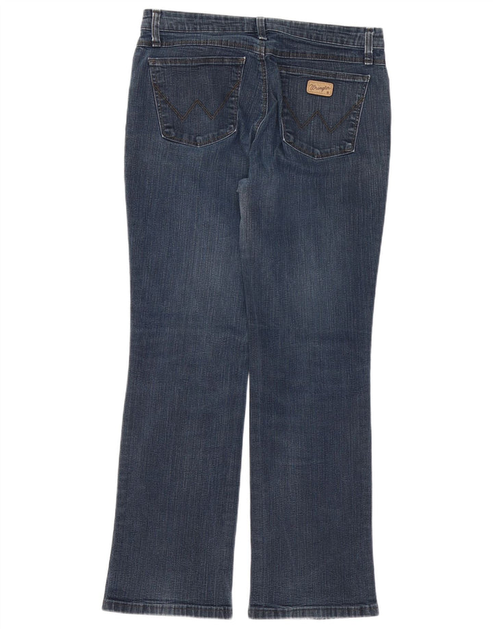 Jeans bootcut feminino WRANGLER W32 L30 algodão azul