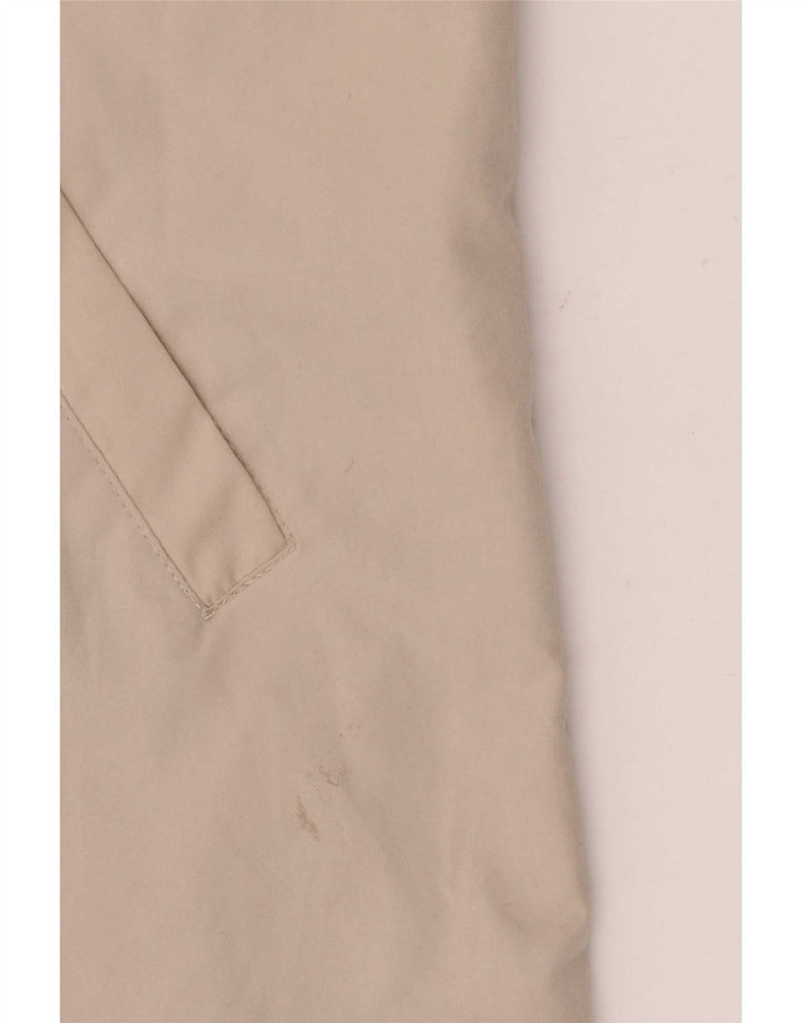 Capa de chuva masculina Armani Jeans com capuz IT 52 XL poliéster bege