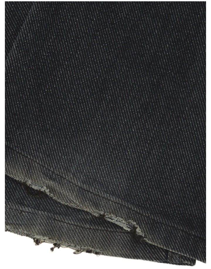 WRANGLER Masculino Ace Straight Jeans W36 L30 Azul Marinho Algodão