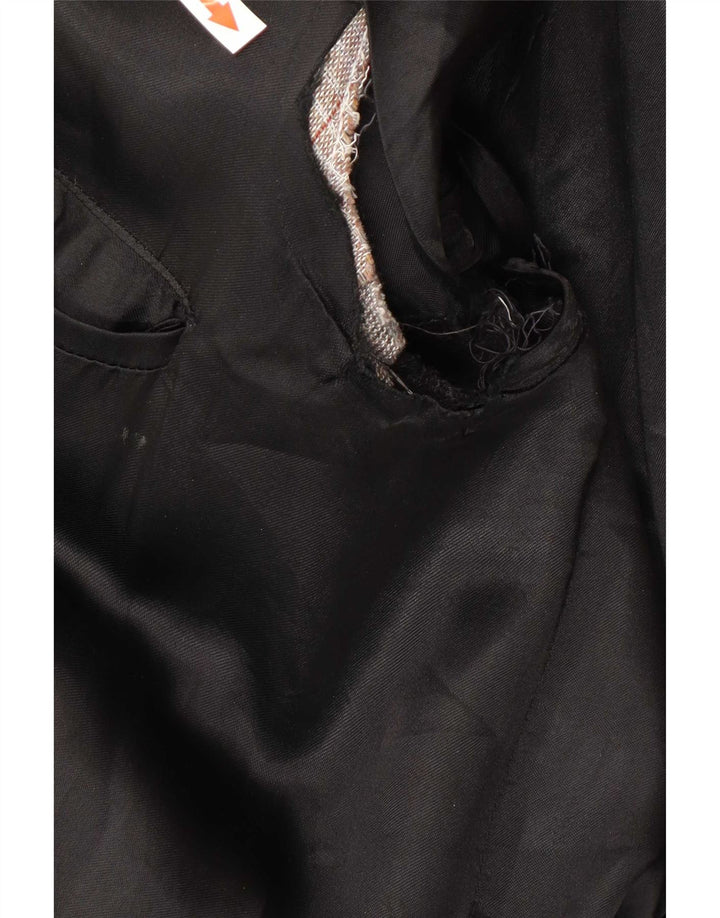 Sobretudo masculino vintage UK 38 cinza médio