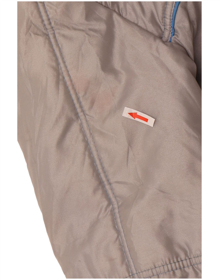 Jaqueta acolchoada com capuz masculina MC Kinley IT 46 poliéster cinza pequeno