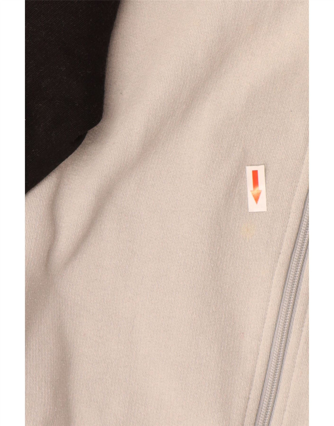 Kappa Mens Graphic Tracksuit Top Jaqueta Pequena Cinza Colorblock Algodão