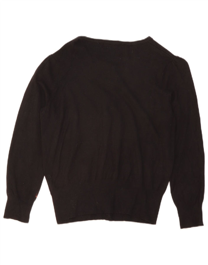 Suéter cardigã feminino Marks & Spencer Reino Unido 14 médio preto