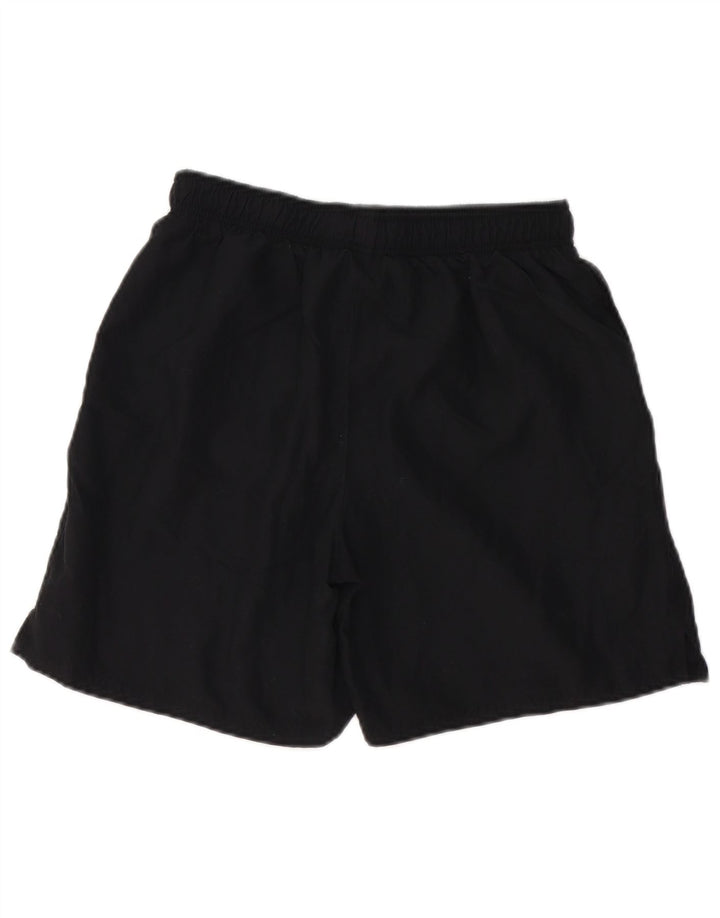 Shorts esportivos femininos NIKE UK 12 poliéster preto médio