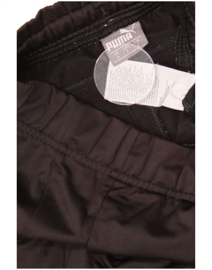 Calça de treino masculina PUMA joggers poliéster preto pequeno