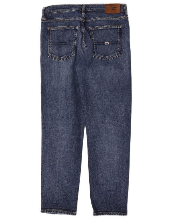 Jeans cropped feminino Tommy Hilfiger W28 L25 algodão azul