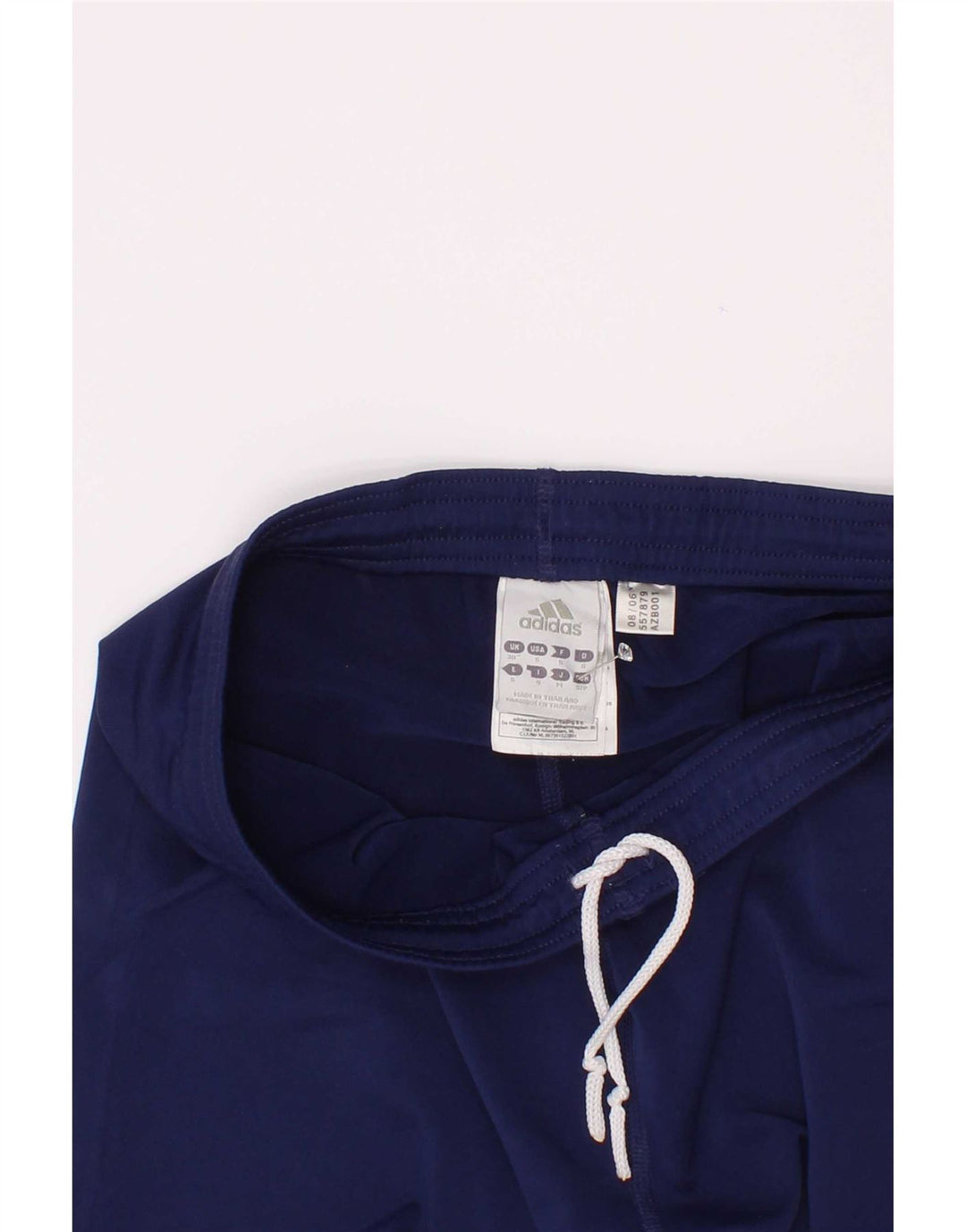Shorts esportivos Adidas meninos 13-14 anos azul marinho poliéster